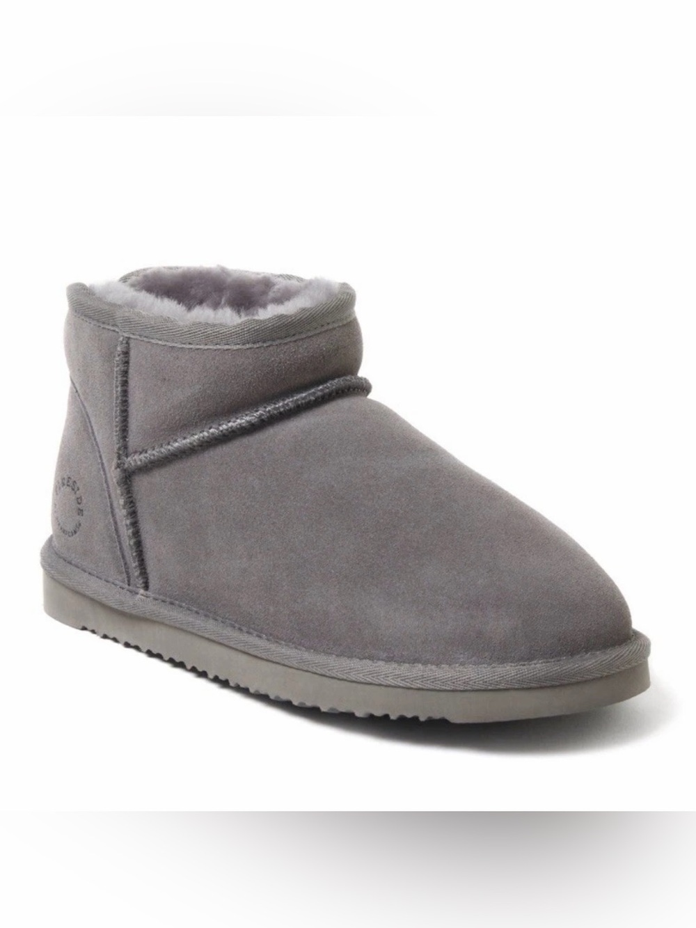 Fireside by Dearfoams Women's Riverland Genuine Shearling Micro Bootie